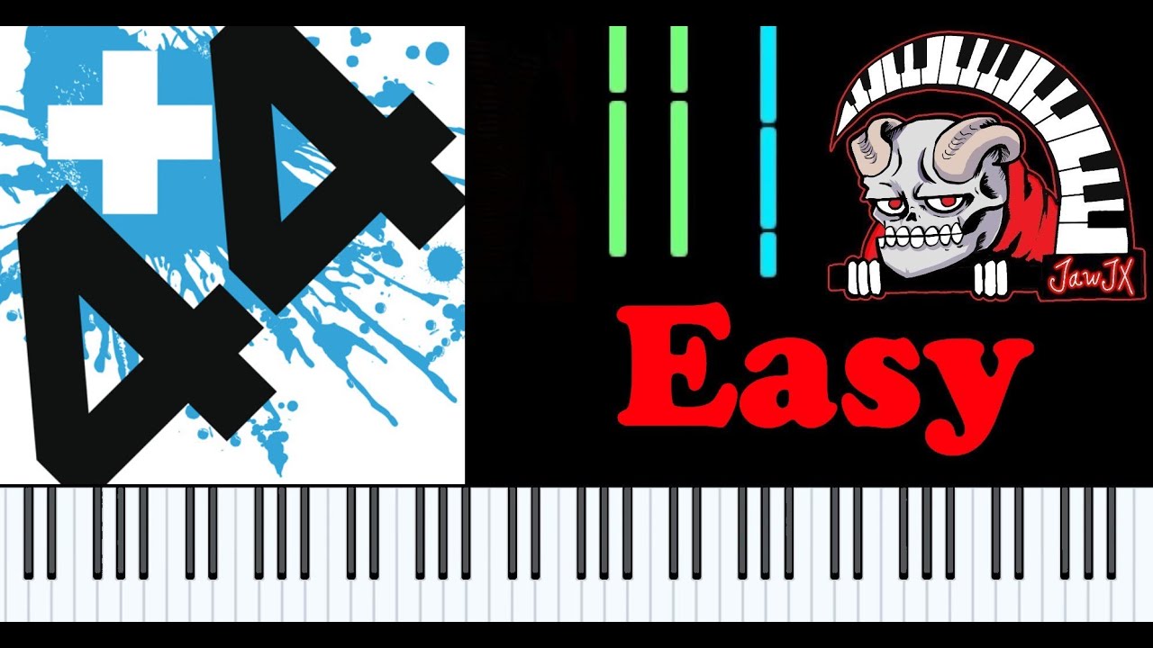 +44 - No, It Isn't - Piano synthesia
