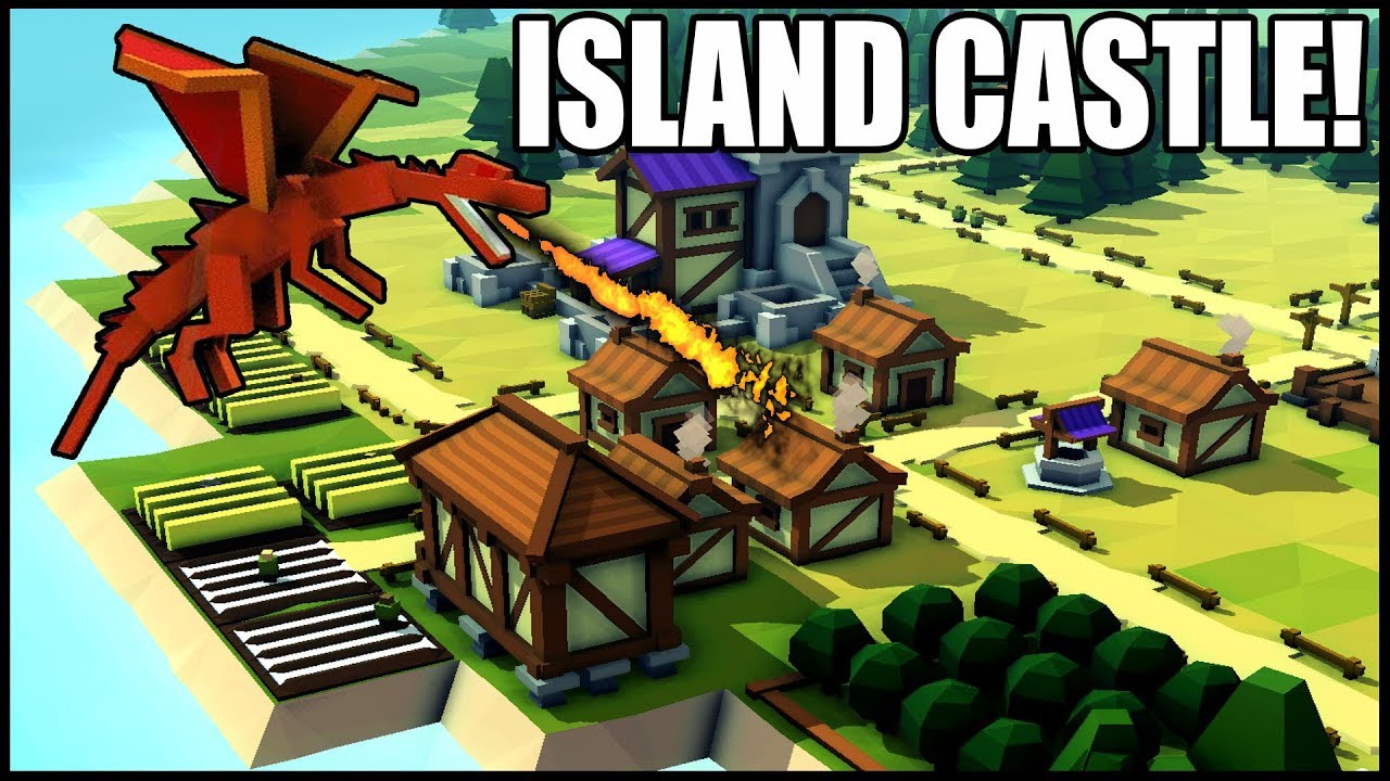 I Built an Island Castle and This Happened... - Kingdoms and Castles City Builder