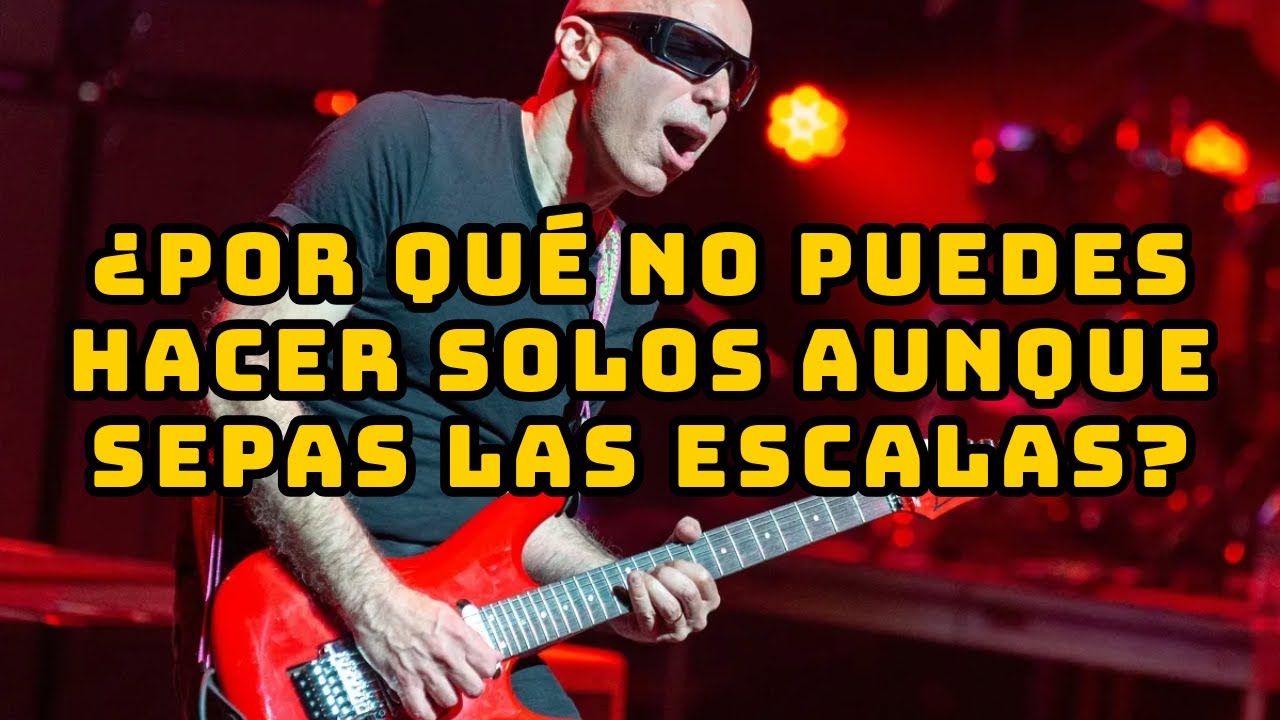 Lo que las escalas NO harán por ti al intentar tocar SOLOS 🤨