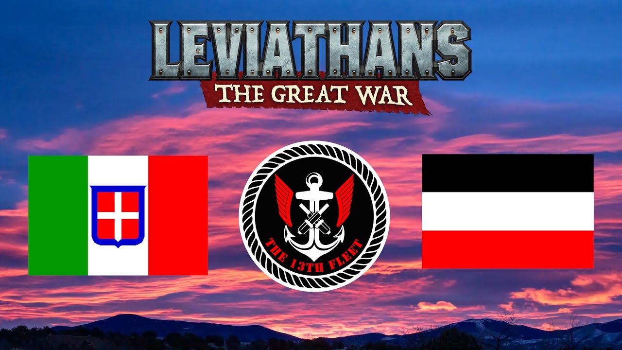Leviathans: the Great War Battle Report Episode 1 - Kingdom of Italy vs German Empire