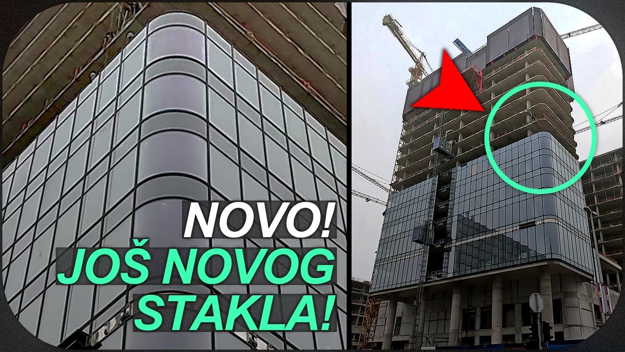 Šta se DEŠAVA na NBG? DELTA DISTRICT JOŠ NOVOG STAKLA! Gradnja na Sve Strane! NAJVEĆE Gradilište