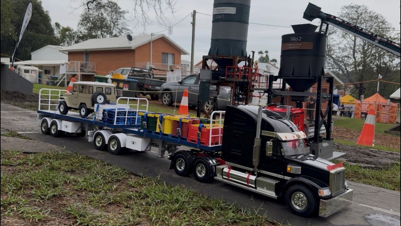 Little Big Rigs Sydney RC 1:14 TRUCKS RC CONSTRUCTION RC EXCAVATORS RC LOADERS BEGA SHOW
