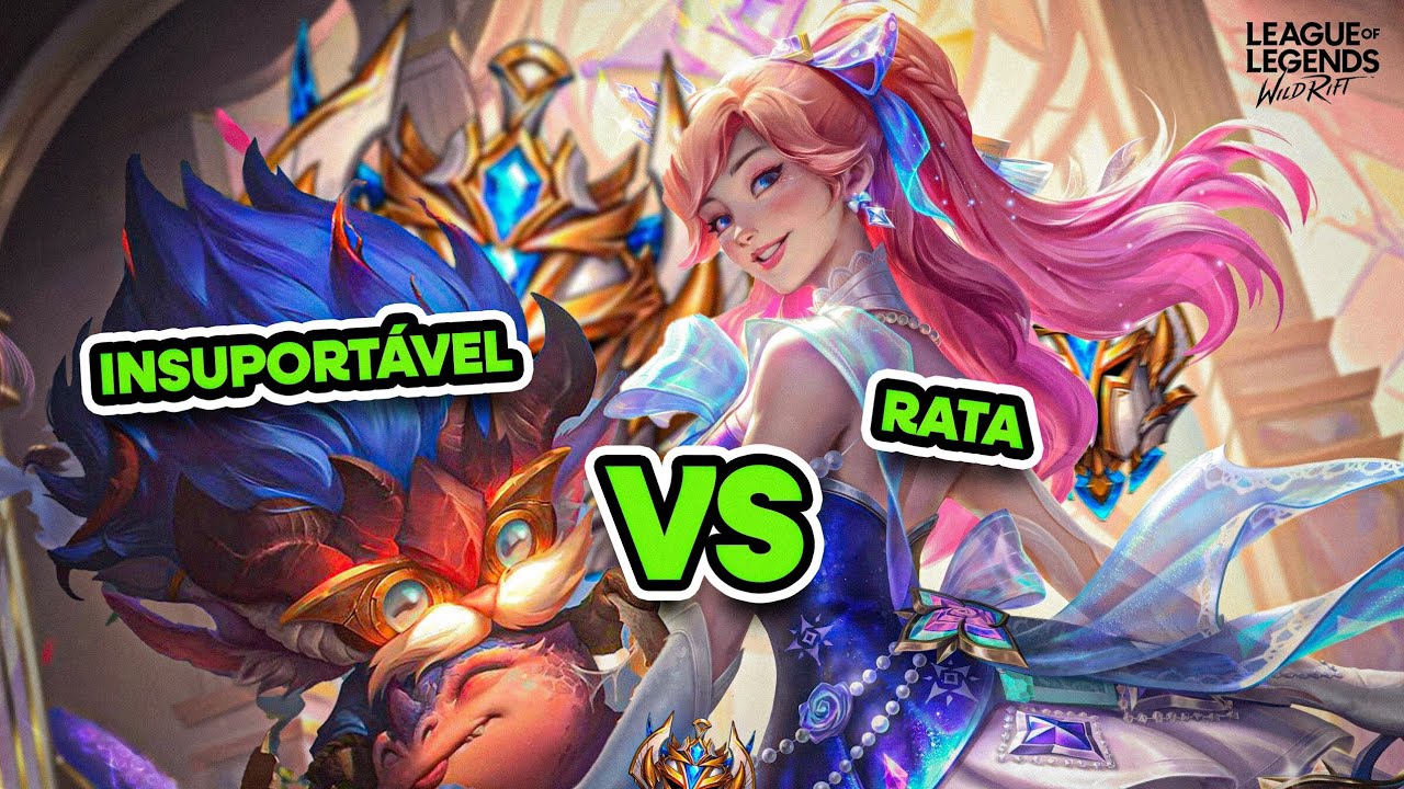 ESSA SKIN DÁ MUITO DANO E EU POSSO PROVAR: LUX ROSA DE CRISTAL DE PRESTÍGIO | Wild Rift