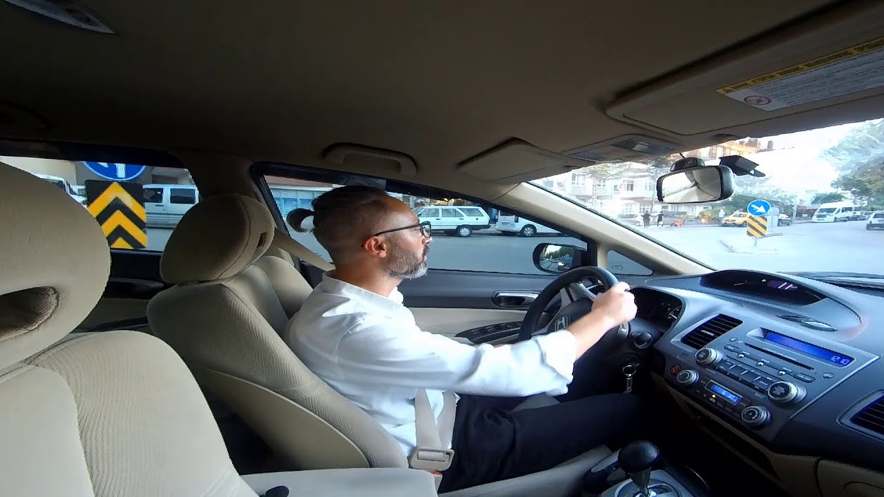 Honda civic FD6 Otomatik vites inceleme videosu tam bir aile arabası #honda