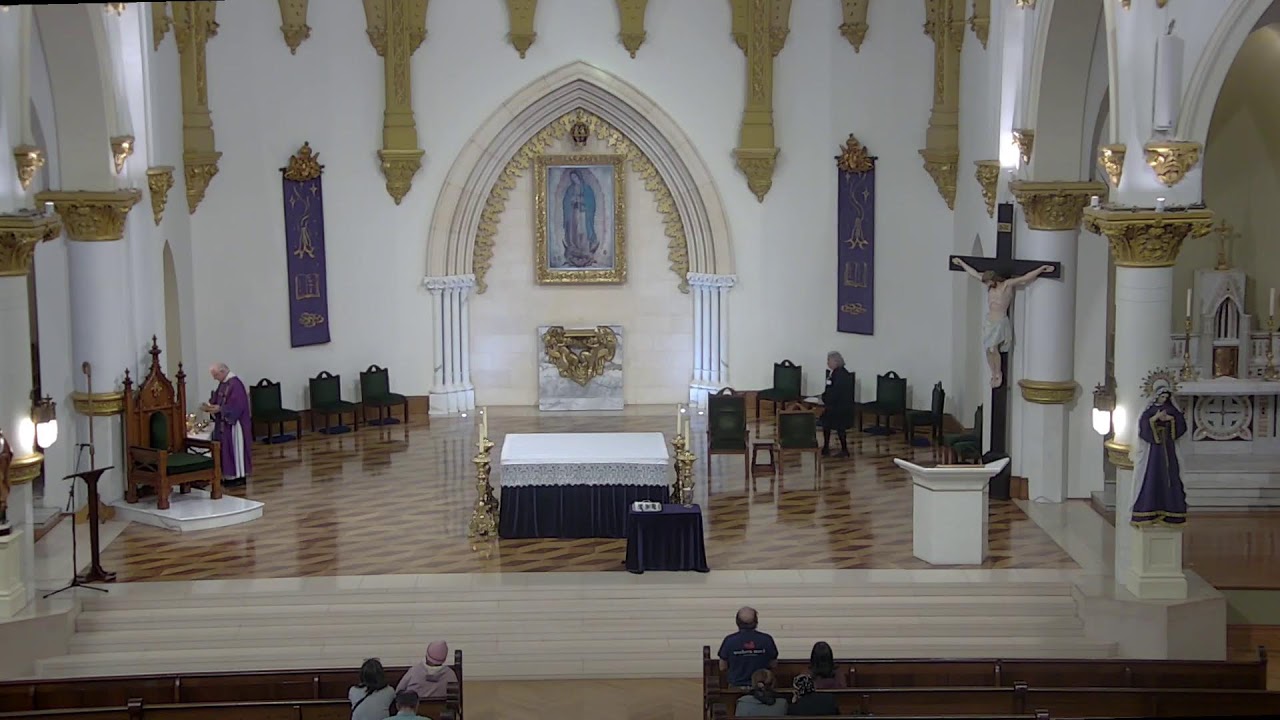 Ash Wednesday Mass with Bishop Burns | Catedral Guadalupe