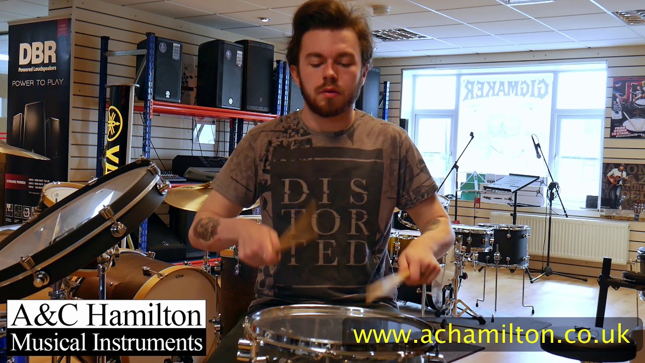PDP Chad Smith Signature Acrylic Snare Drum Un-boxing Review