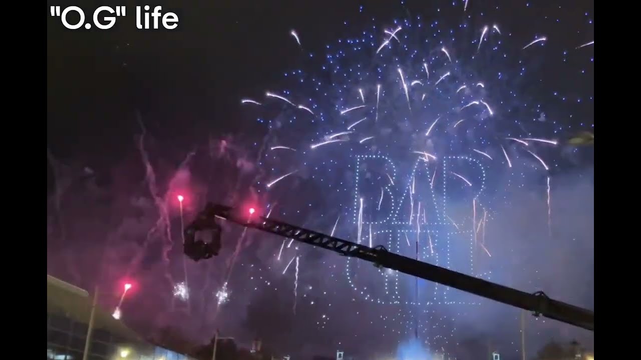 Barcelona new year 2026, beautiful Spanish fireworks and drones to welcome the new year.