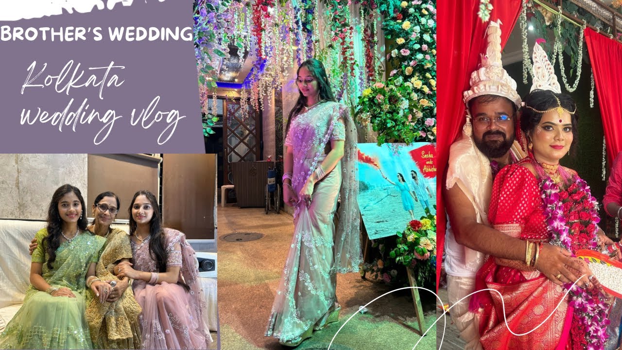 Kolkata *BENGALI WEDDING* Vlog 😍 | Brother’s Wedding | Haldi & Wedding Ceremony At The Same Day 😲
