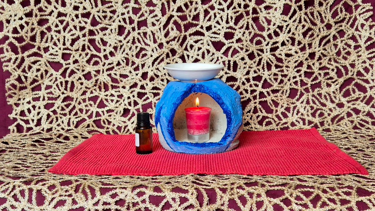 Concrete Essential Oil Burner