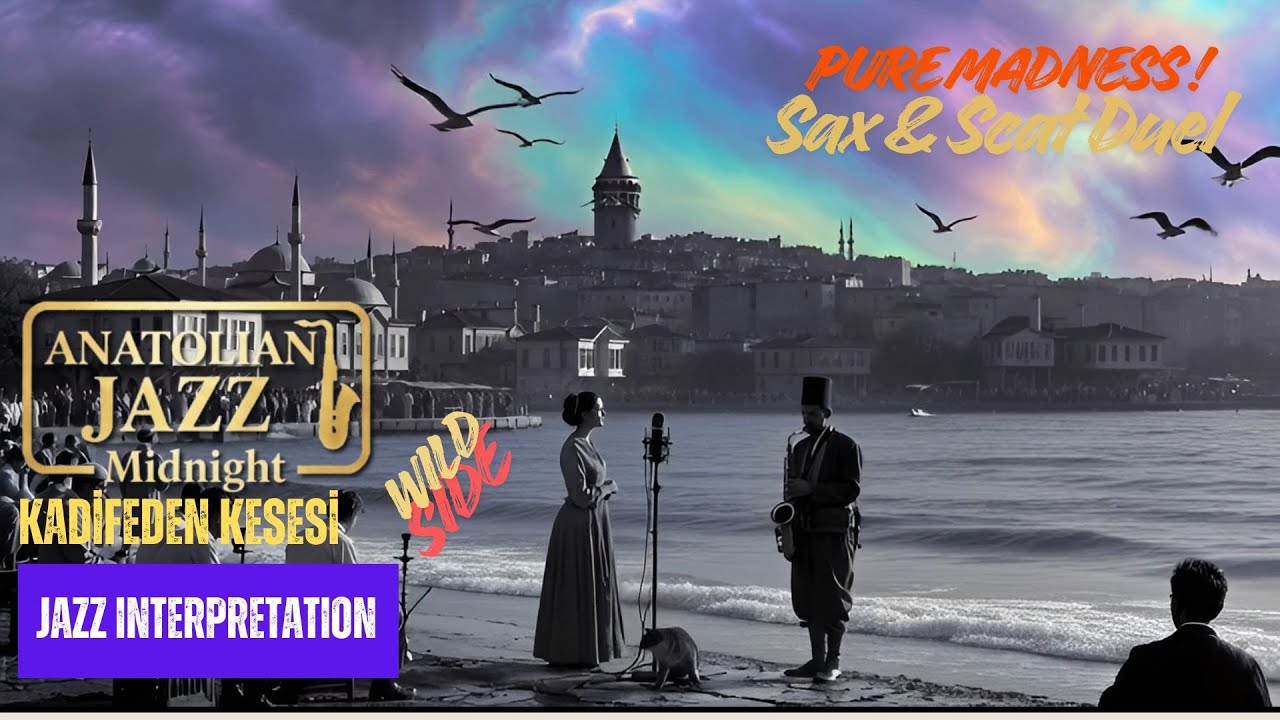(Kadifeden Kesesi) Unbelievable Sax & Scat Duel: Wild Bebop Jazz 