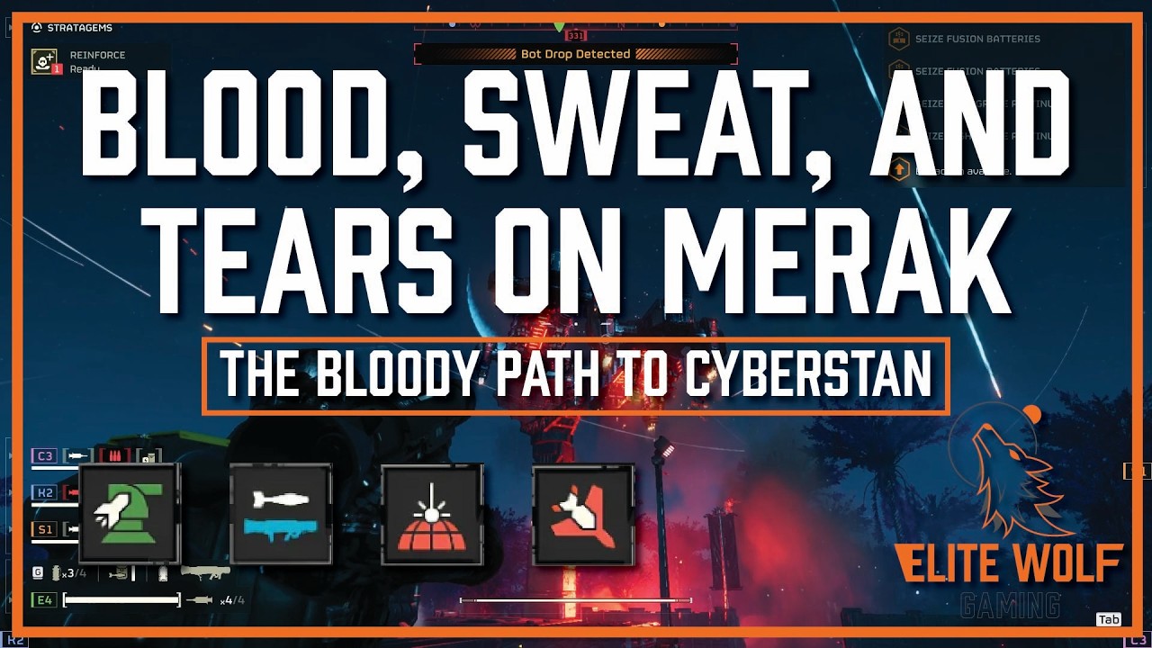 BLOOD, SWEAT, and TEARS on Merak! [HellDivers 2]