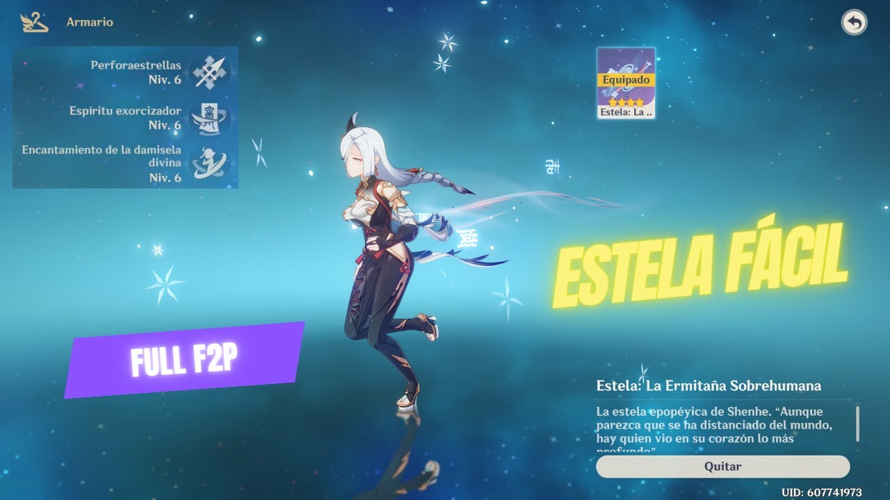 ¡Consigue la estela de Shenhe sin sufrir! | Tutorial Genshin Impact