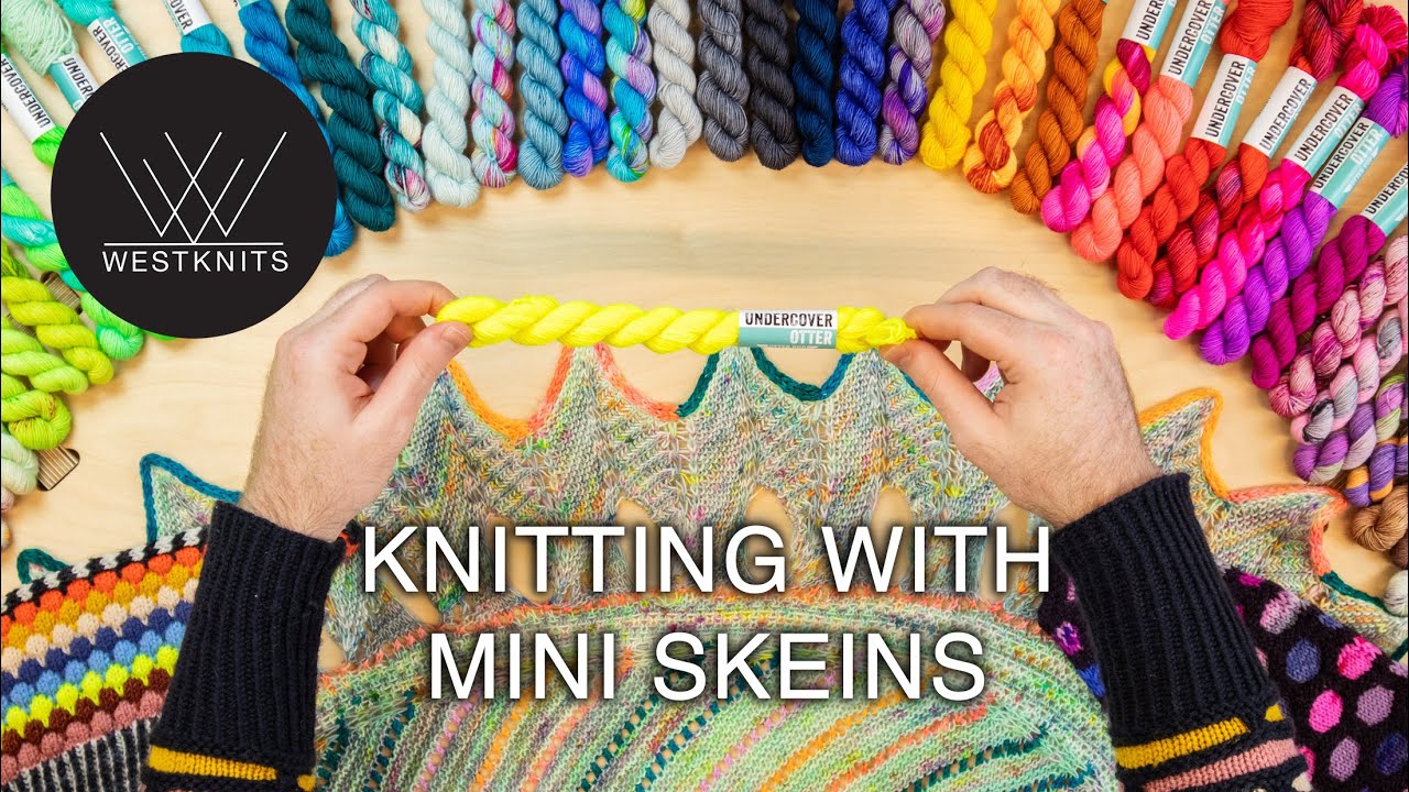 Knitting with Mini Skeins