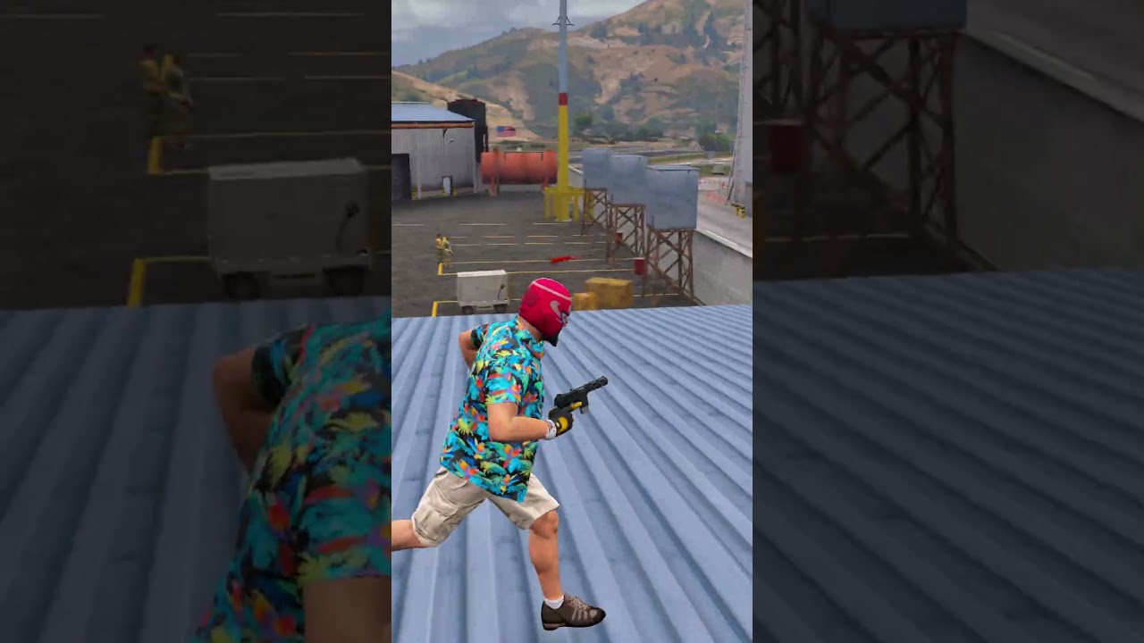 Secret Military Base Attacked GTA 5 #gta5 #gaming #gameplay