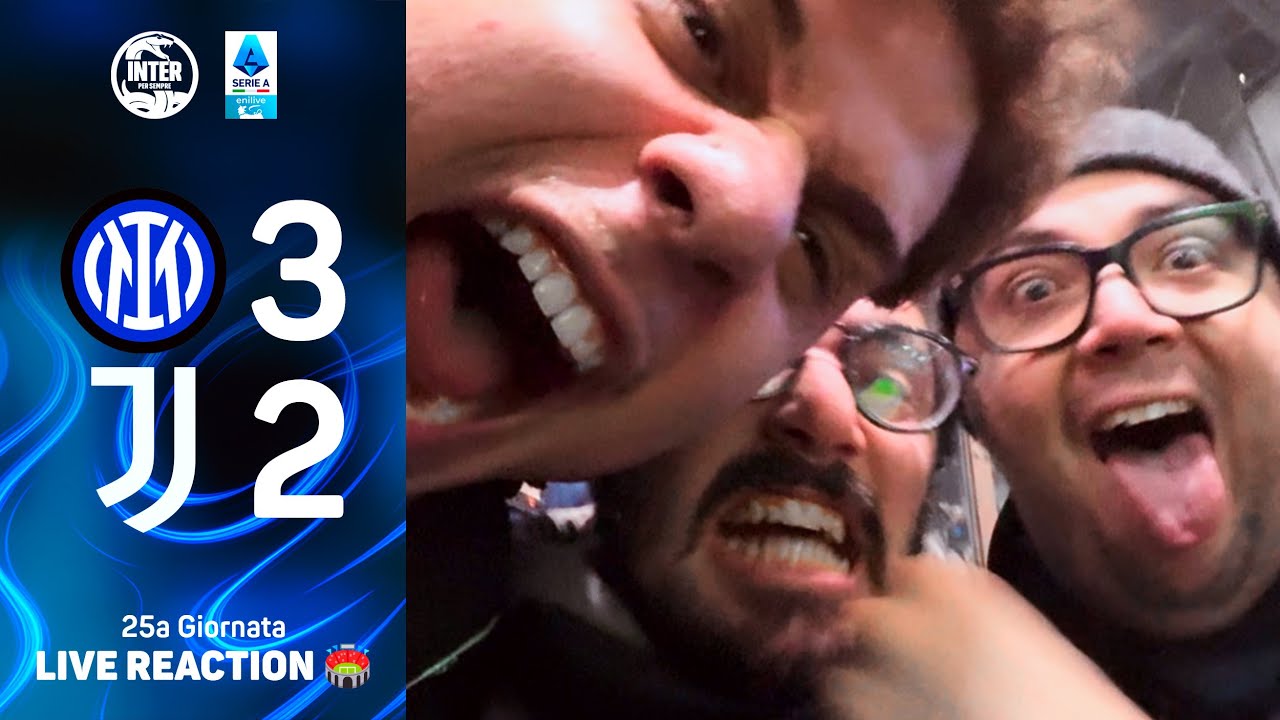 CHE BELLO È BATTERE I GOBBI | Inter-Juventus 3-2 #InterPerSempre