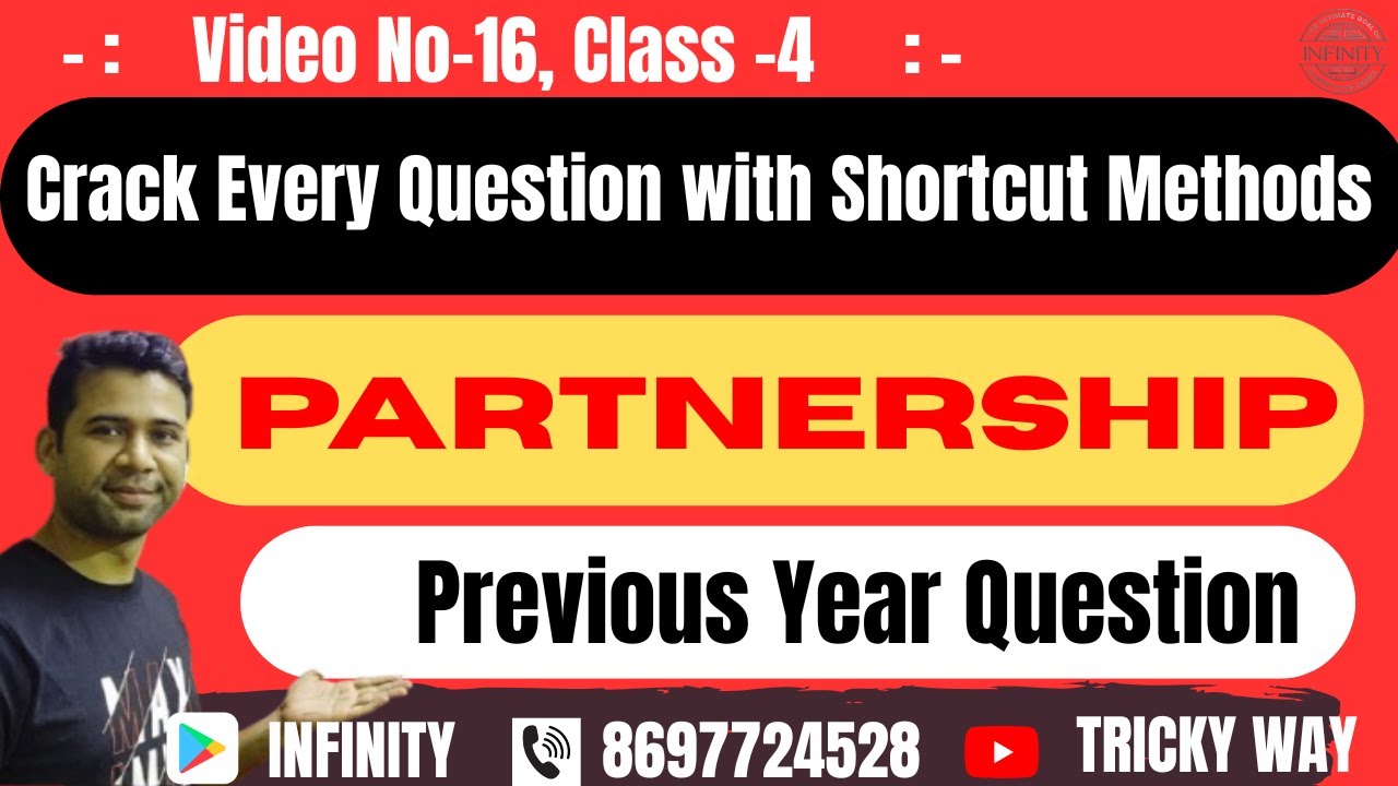 Partnership problems tricks and shortcuts 