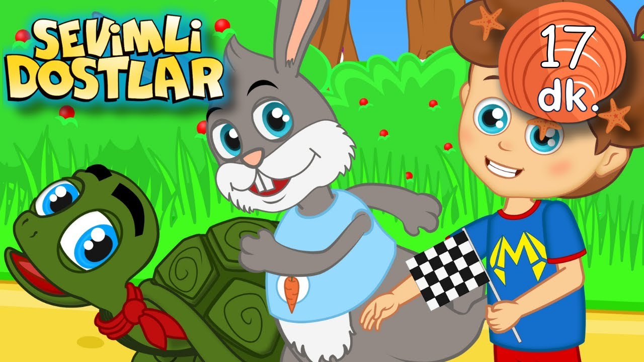 Tavşan ve Kaplumbağa🐢🐰 En Sevilen Bebek ve Çocuk Masal Şarkıları I Sevimli Dostlar I Adisebaba TV
