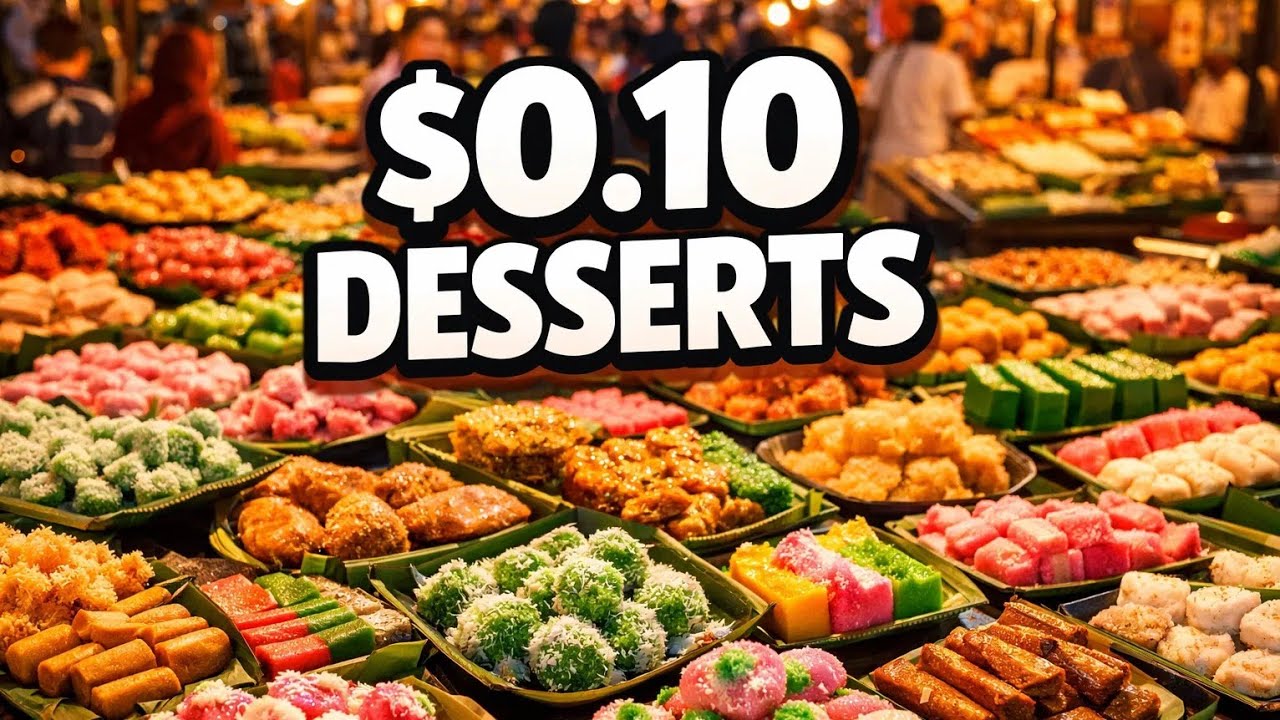 The Midnight Symphony Inside Jakarta's Secret 9 PM Cake Market 
