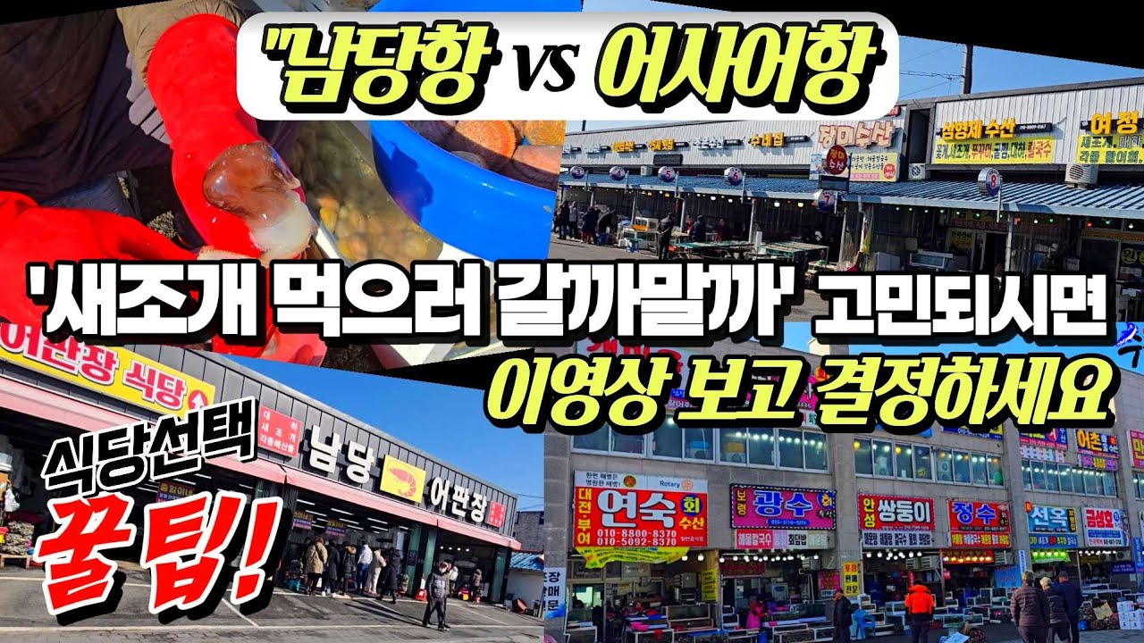 새조개 드실분들 꼭 보고가세요~ “8만원과 10만원, 뭐가 달라졌을까?” 연도별 가격 구성 비교! 