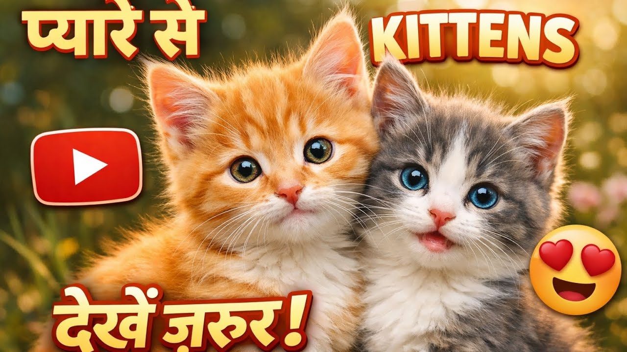 finally cats aagyi 😍 दो प्यारे से Kittens 🐱❤️ | प्यार से देखो जरूर! 🐈
