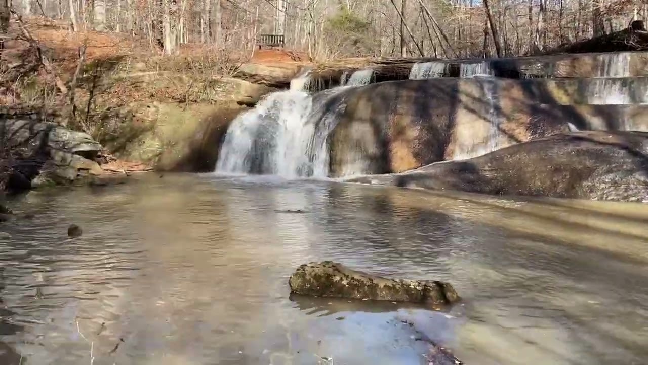 Mayo River State Park Waterfalls, North Carolina