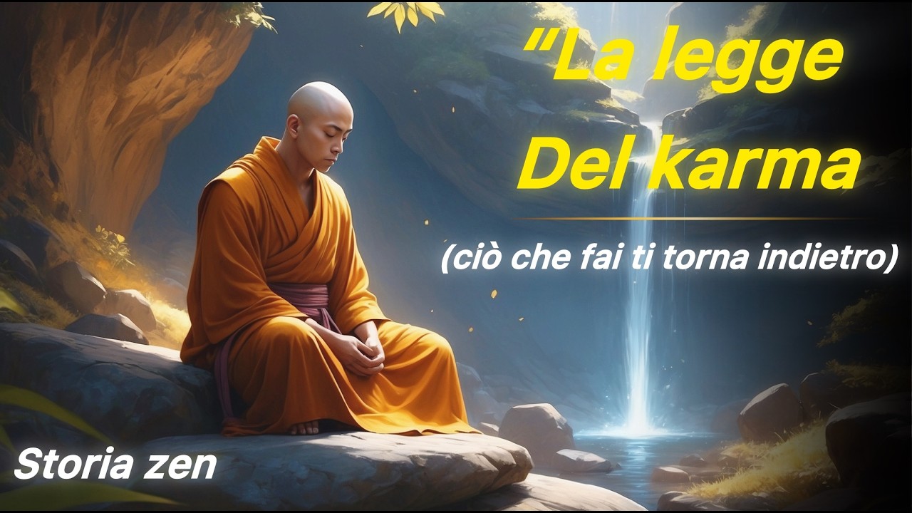 cos'&egrave; e COME funziona il KARMA!! spiegato semplice!! storia motivazionale ZEN.#buddhismo  #buddha