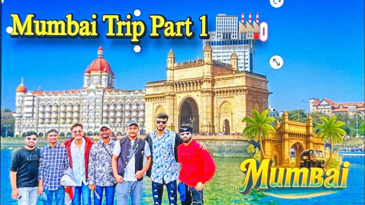 HYD To MUMBAI Part 1 With Friends 🏢🏭 
