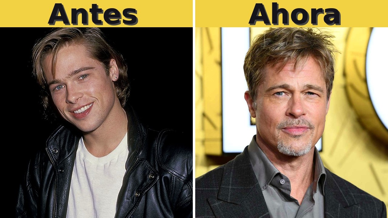 ¡Los 50 actores más guapos: antes y ahora!