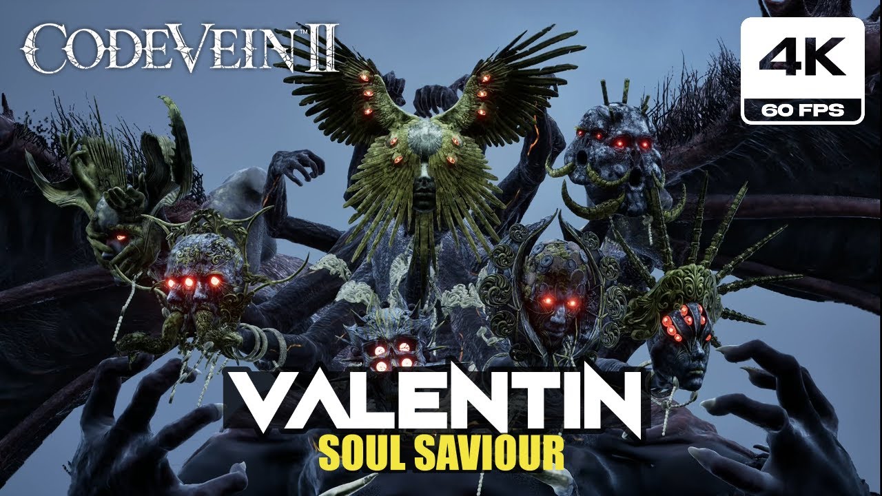 CODE VEIN 2 - Soul Savior Valentin Final Boss Fight [Good Ending] (4K 60FPS PC Highest Settings)