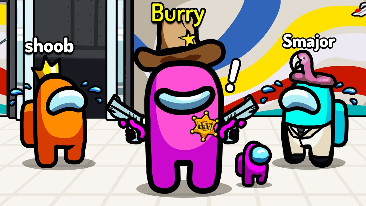 I HAVE THE POWER | Among Us Sheriff Mod w/ Friends