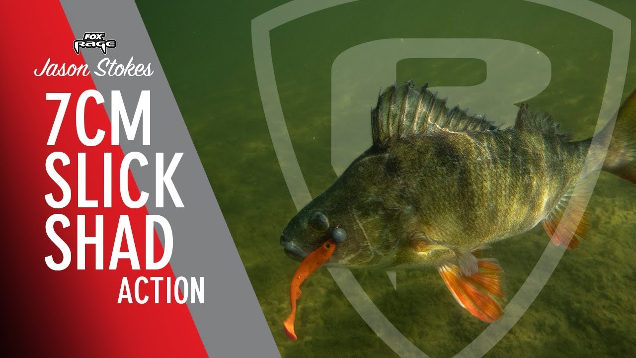 *** FOX RAGE TV *** SLICK SHAD 7CM ACTION