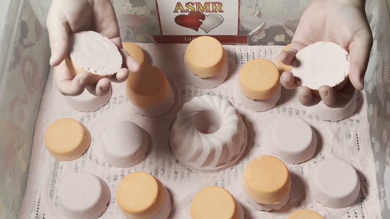 #ASMR Orange Baking Soda Crunch #960