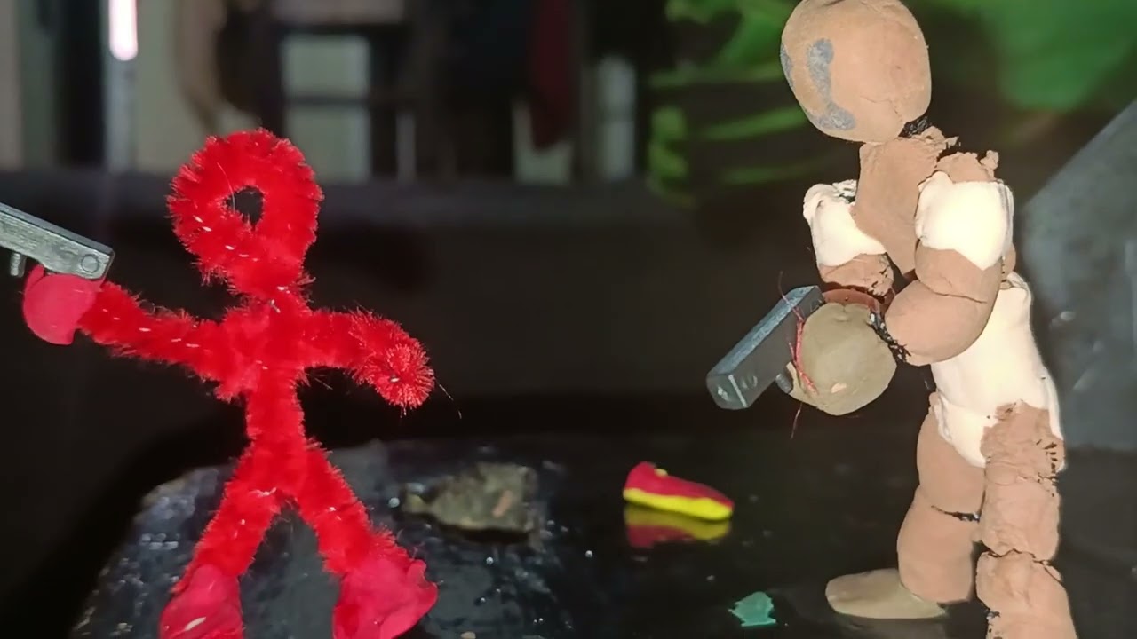 La pelea del stickman y el mark l