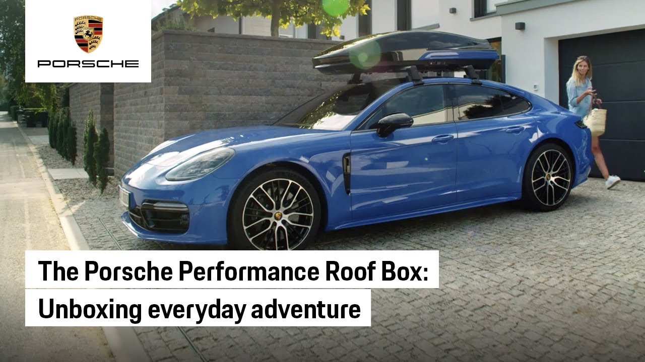 The Porsche Tequipment New Performance Roof Box