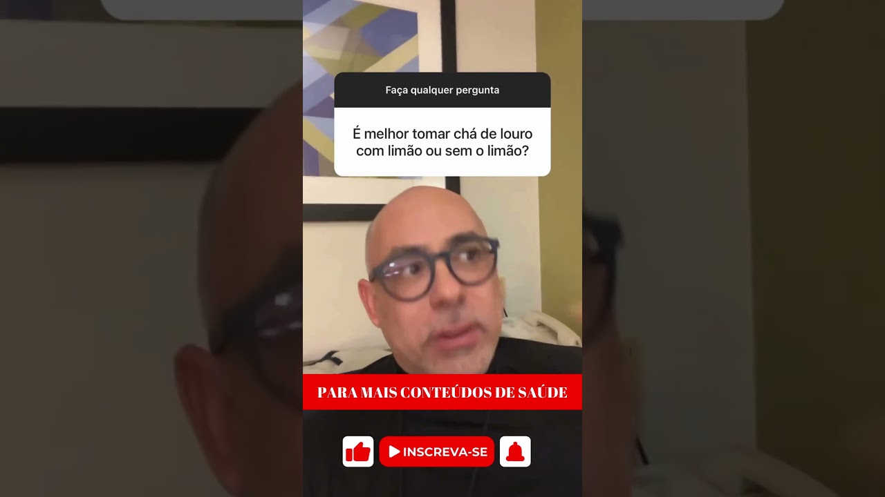 CH&Aacute; DE LOURO com ou sem LIM&Atilde;O? | Dr Dayan Siebra #ch&aacute;delouro #lim&atilde;o #sa&uacute;de