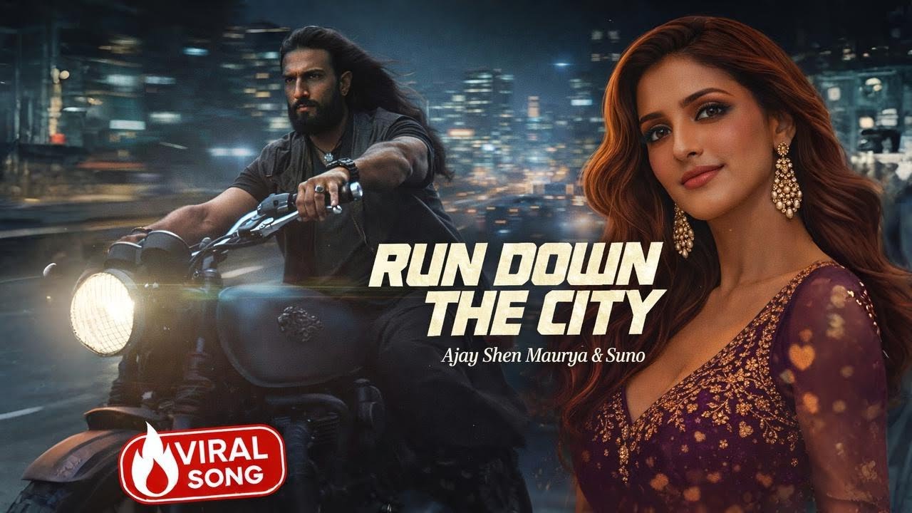 Run Down The City - Official Video | Ajay Shen Maurya | Fit in 15 | New Hindi Song 2026