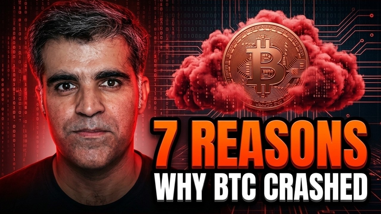 Why Crypto / Bitcoin is Crashing-7 Reasons & What Happens Next