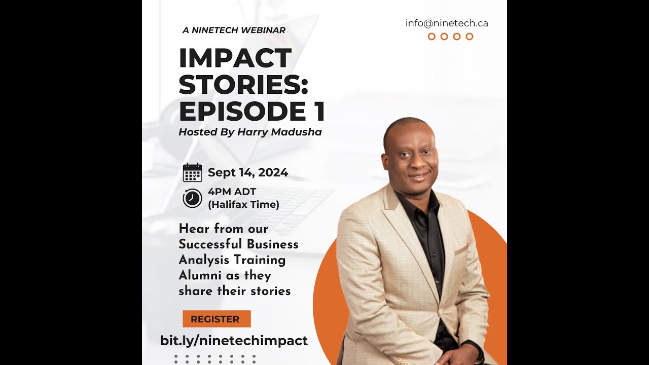 Impact Stories from our NineTech Business Analysis Alumni (Series 1)