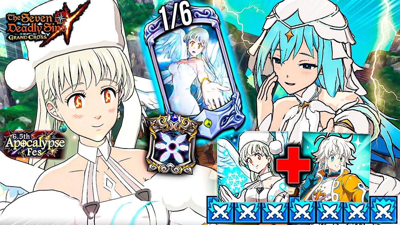 ELIZABETH REINA DE LA NIEVE!!! ❄️ UR TRISTAN + AQUA DIOSES PVP! 🙂 | Seven Deadly Sins: Grand Cross