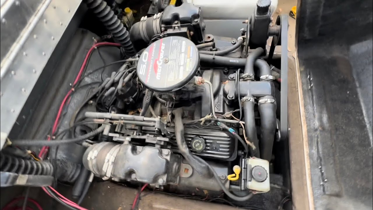 Changing Starter Motor on 1999 MerCruiser 5.0L I/O Boat
