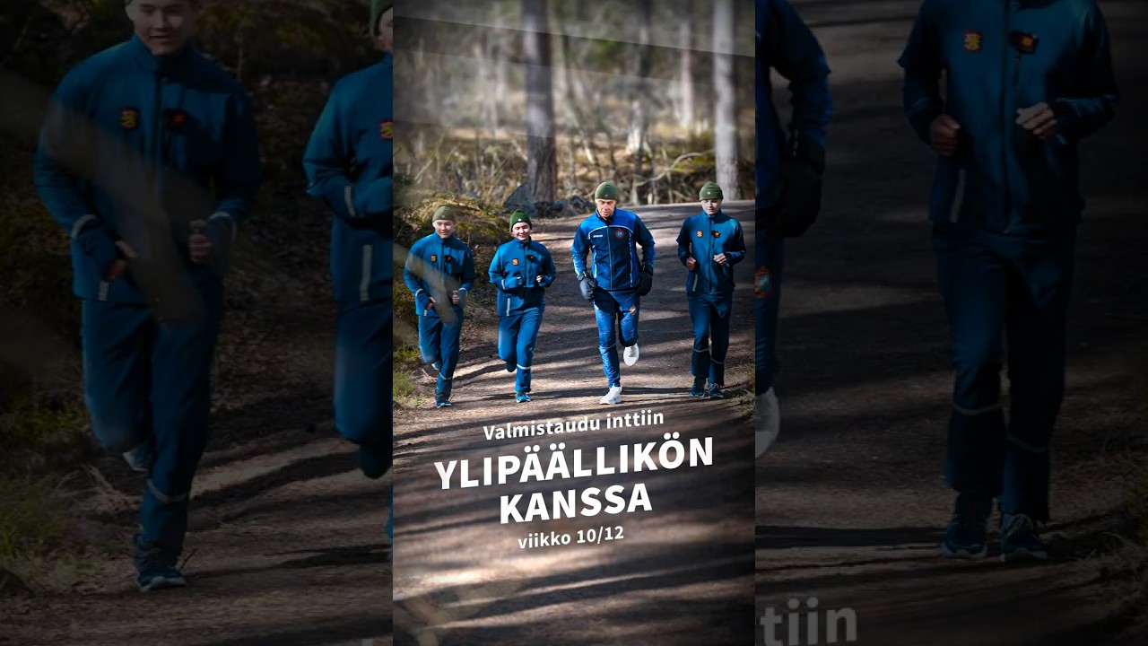 Valmistaudu inttiin ylip&auml;&auml;llik&ouml;n kanssa 10/12