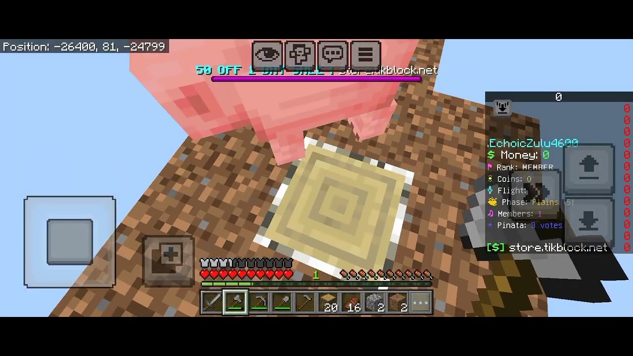 Minecraft One Block Challenge