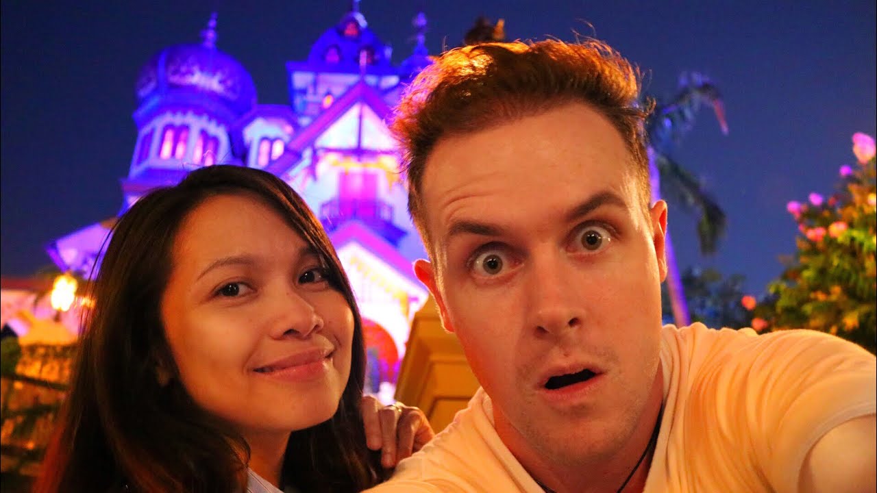 Disneyland at night time is awesome!