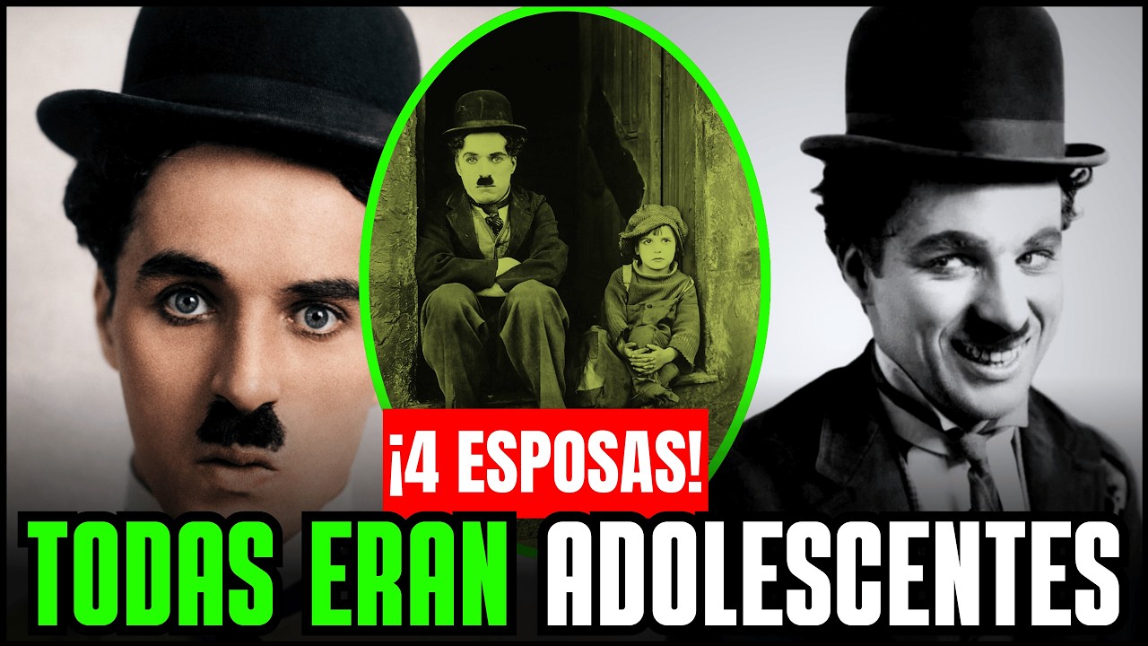 Tenía 35... Ella tenía 12. Hollywood LO PROTEGIÓ 40 años: CHARLIE CHAPLIN