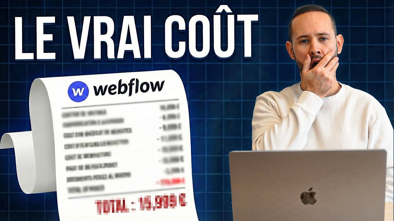 Webflow : le COÛT RÉEL après 1 an d'utilisation