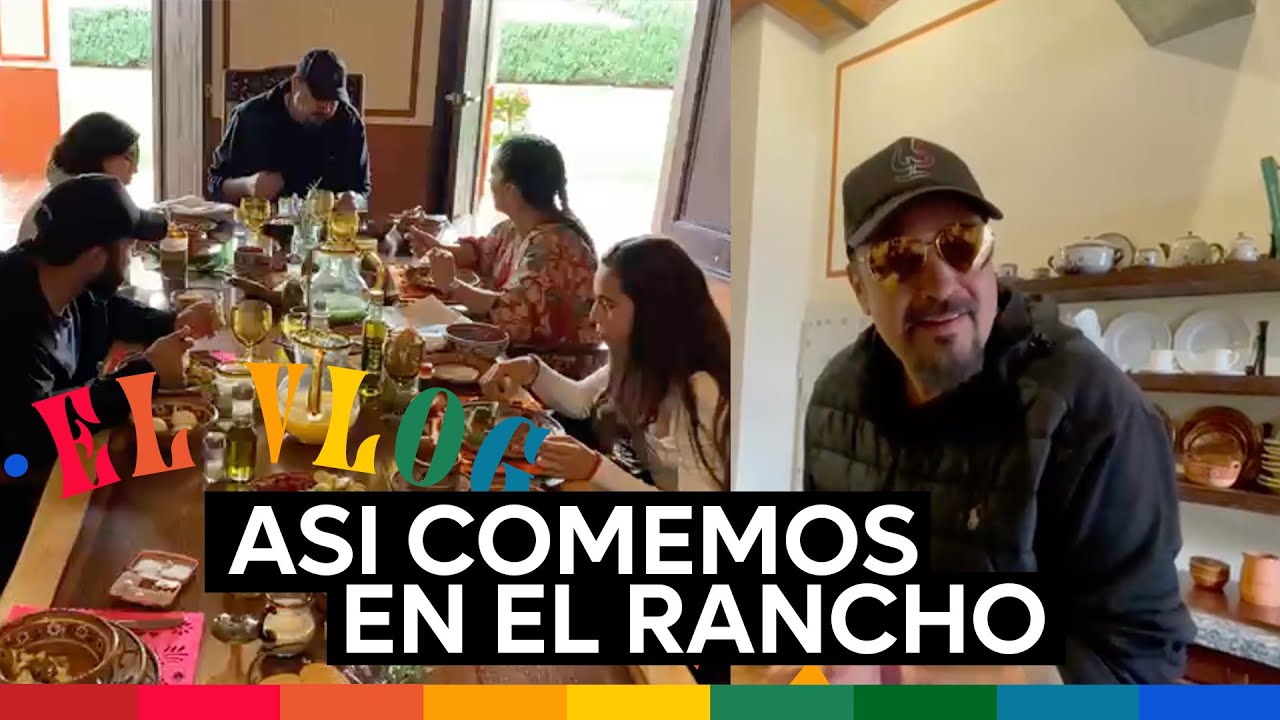 Pepe Aguilar - El Vlog 261 - Así Comemos en el Rancho