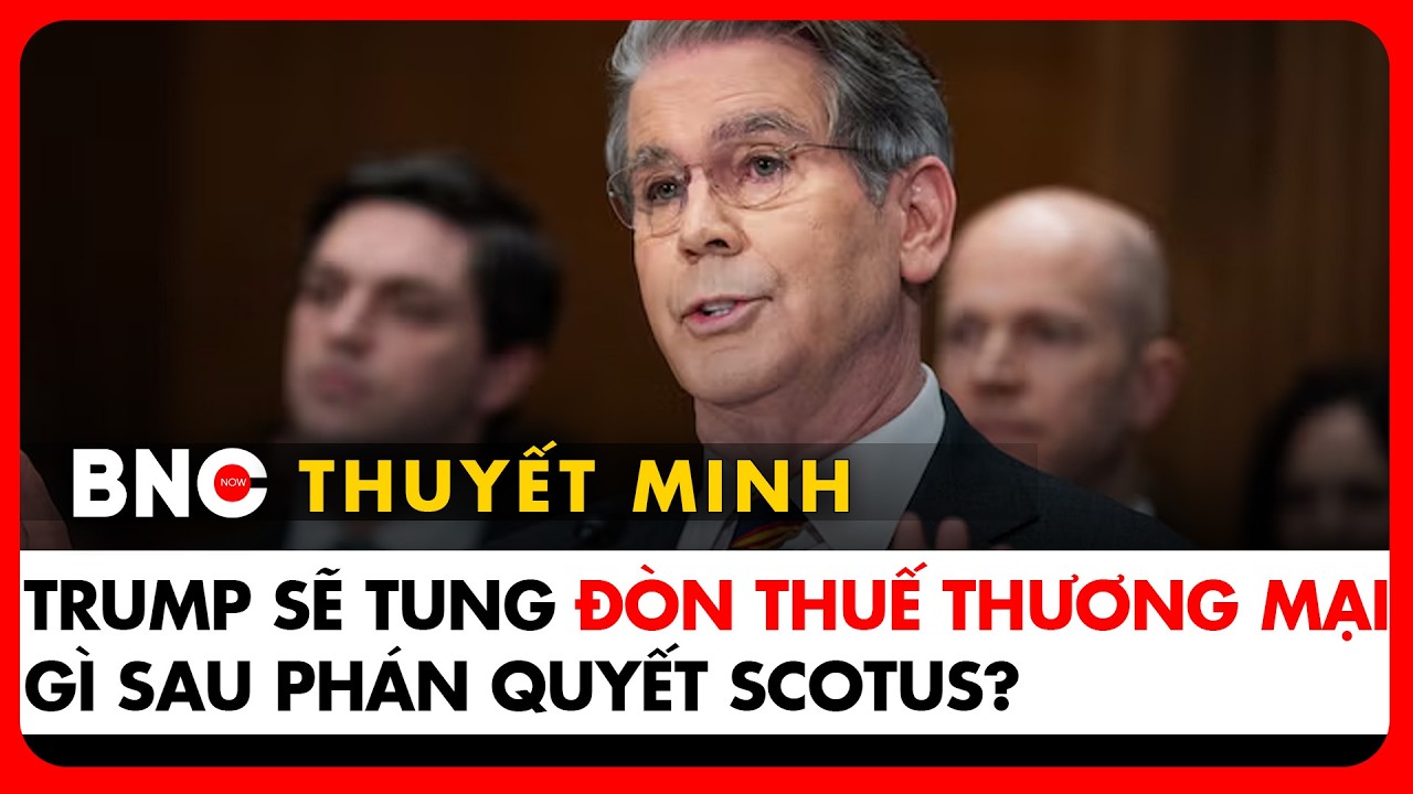Thuyết minh: Bộ trưởng Tài chính Mỹ: Tòa án tối cao Hoa Kỳ đã tước bỏ đòn bẩy của Trump | BNC Now