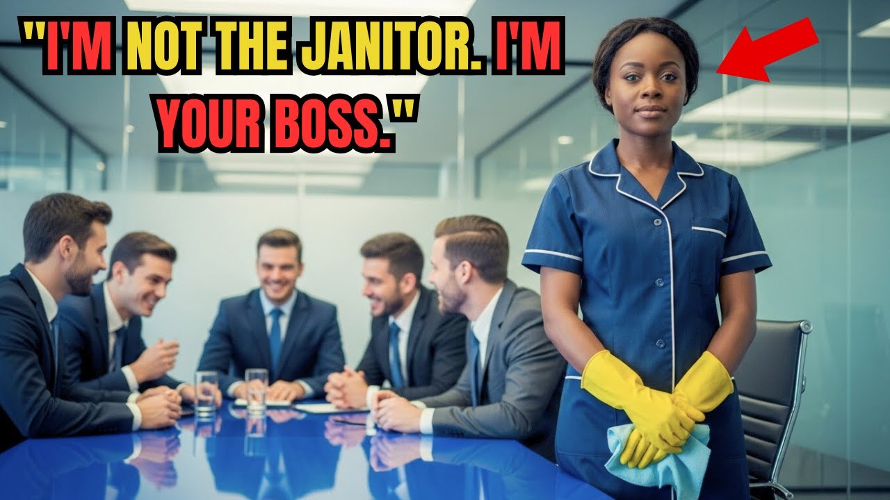 Black Janitor Humiliated for 15 Years — One Day, She Reveals She Owns the Company