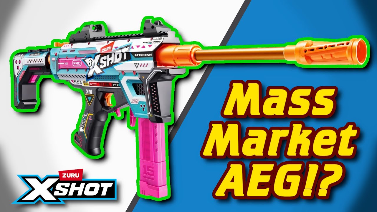 The XShot Pro AEB: A NERF AEG Available On Shelves