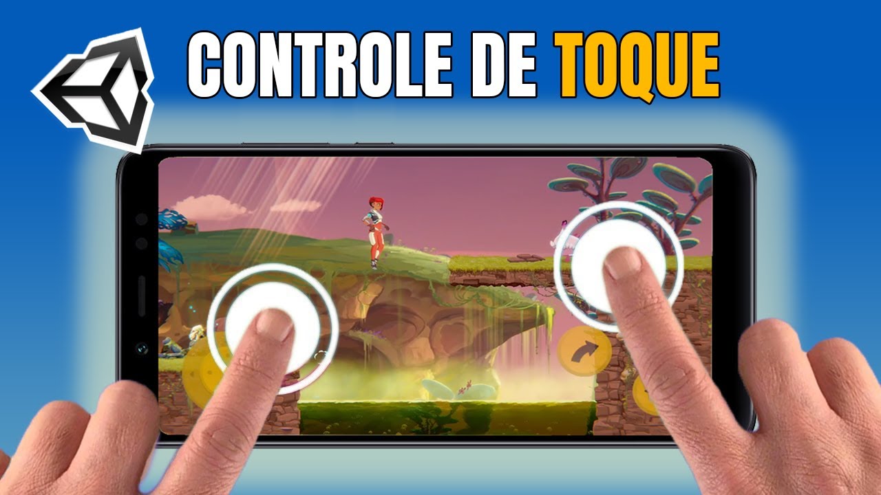 Como Adicionar Controle de Toque Joystick no Unity | Como criar JOGOS 2D para CELULAR #7